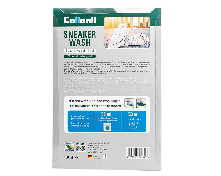 Collonil Sneaker Wash Accessoires Et Entretien Produits D Entretien