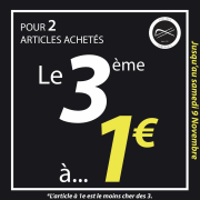 ⚠️ Alerte promotion ⚠️

Dès demain, et ce jusqu’au samedi 9 Novembre, profitez d’une offre où pour 2 articles achetés le 3ème est à 1€ ❗️

Offre valable dans tous vos magasins souliers & compagnie :
▪️La Haye-du puits 
▫️Vire
▪️Periers (sabot rouge) 
▫️Saint-Lô 
▪️Coutances 
▫️Carentan 
▪️Avranches
▫️Cherbourg 
▪️Lecousse 
▫️Granville 

** Voir conditions en magasin, l’article à 1€ est le moins cher des 3. 

#offre #offrepromotionnelle #chaussures #chaussure #shoes #mode #tendance #promotion #promotions